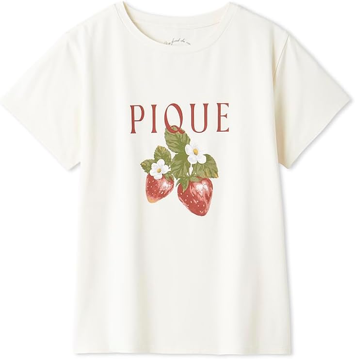 ジェラートピケ いちごワンポイントセット新品、未開封、タグ付き ジェラートピケ いちごワンポイントセット新品、未開封、タグ